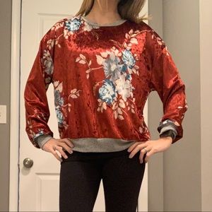 Crescent Drive - Velour Top